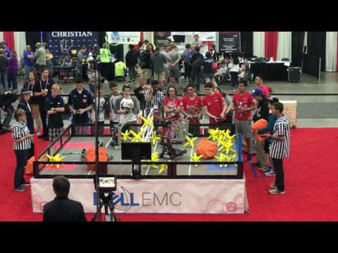 2616D DEUS VEX MACHINA - 8th Match at the 2017 VEX Robotics World Championship