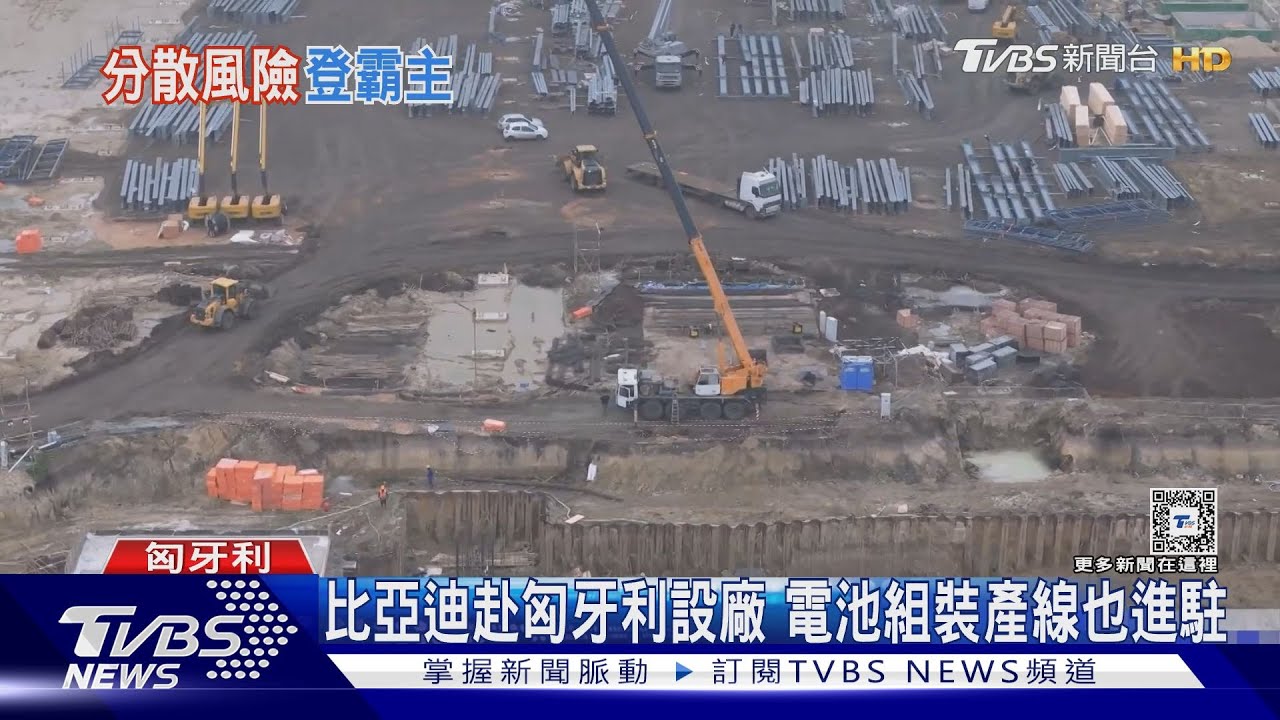 匈牙利、印尼砸數百億建廠躲關稅　比亞迪去年賣427萬台踢走特斯拉