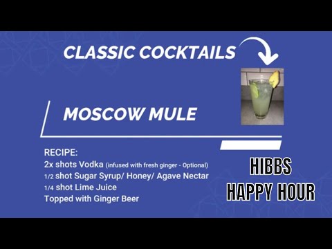 How to make: Moscow Mule (Ginger Beer, Lime, Honey/ Sugar Syrup, Fresh Ginger & Vodka Cocktail)