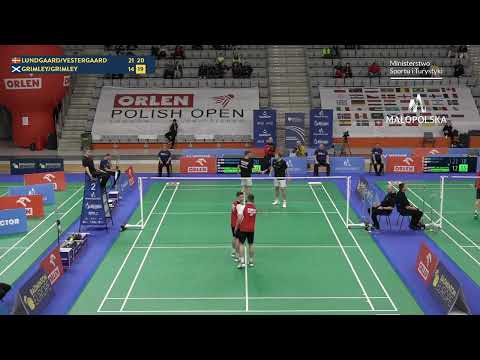 Match point - Lundgaard / Vestergaard vs Grimley / Grimley - MD, SF – Polish Open 2023