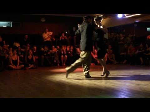  Enzo Hoces  and  Aurore Chadoin  are  dancing  to  the  tango  "  Que Solo Estoy  "