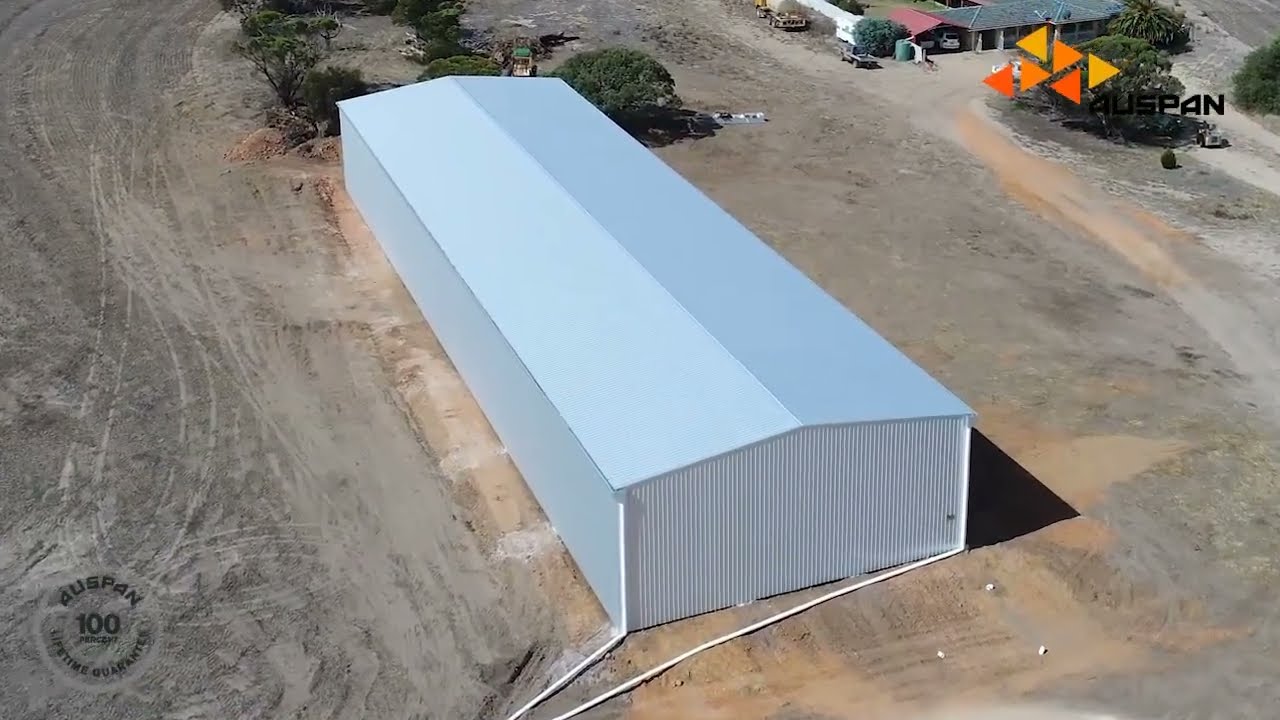 Keith & Dean Pocock Machinery Shed – Agricultural Case Study