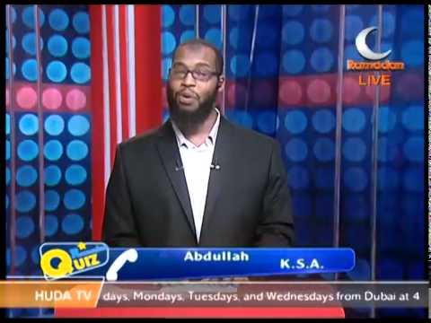 Ramadan Quiz Ramadan 1st 1436 #HUDATV