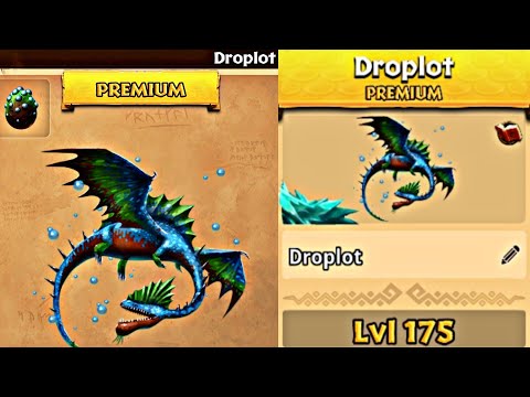 NEW PREMIUM DROPLOT MAX LEVEL 175 TITAN MODE - Dragons: Rise of Berk