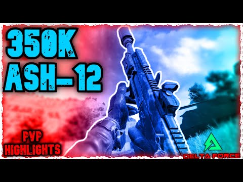 This BUDGET ASH-12 IS A CLOSE RANGE RANGE MONSTER. Delta Force Operations PvP Highlights
