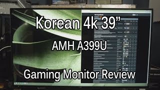 Affordable 39" 4k Gaming Monitor - The AMH A399U