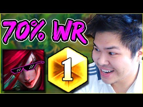 DUO WITH THE RANK 1 KATARINA (KatEvolved) vs RANK 1 CHALLENGER & TOXIC JUNGLER