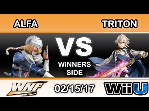 WNF 1.1 - Alfa (Sheik) Vs. Triton (Corrin) Winners Side - Smash Wii U