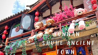 A couple of miles north of LiJiang. With Tanya in China . . . With Walk East . . . ShuHe ancient town 束河古镇, YunNan province