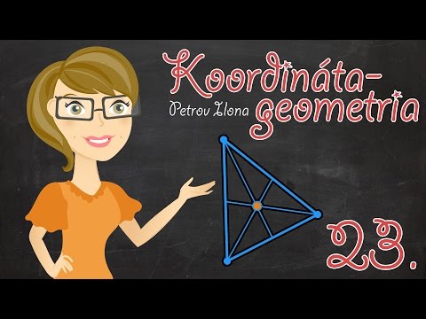 Matek gyorstalpaló - Háromszög súlypontja