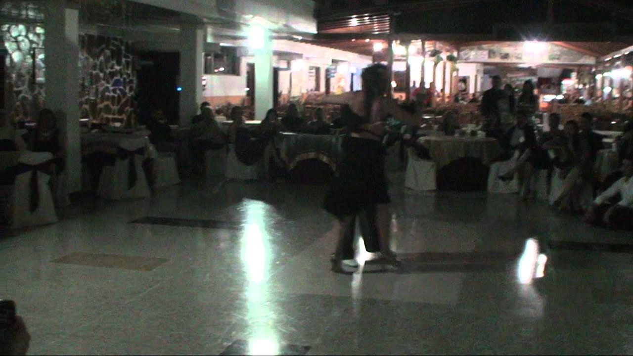 Pablo Rodríguez y Natasha Lewinger en Barquisimeto. Primer Tema: Te quiero todavía (Canaro)