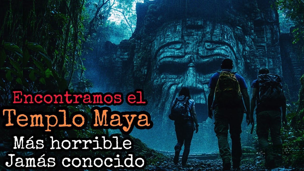 SOMOS ANTROPÓLOGOS Y ENCONTRAMOS UN TEMPLO MAYA AL QUE LOS MAYAS LE TEMÍAN, ALGO ENCARCELABAN EN ÉL
