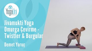 Jivamukti Yoga Omurga Çevirme Pratiği - Demet Yoruç