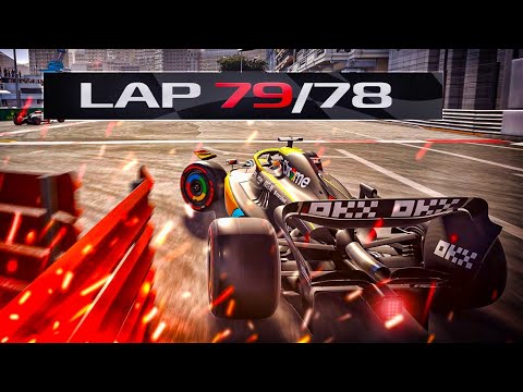 Monaco 100% Race Online with SIMULATION DAMAGE - F1 22