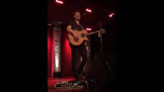 Howie Day (talking) City Winery NYC End of our days is a piano song...