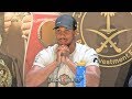 ANTHONY JOSHUA REACTS TO OLEKSANDR USYK BEING NEXT FIGHT "LETS ROCK N ROLL MATE!"