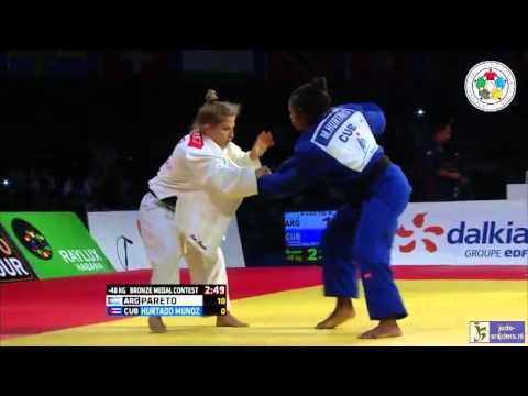 Judo 2016 Grand Prix Havana: Pareto (ARG) - Hurtado Munoz (CUB) [-48kg] bronze