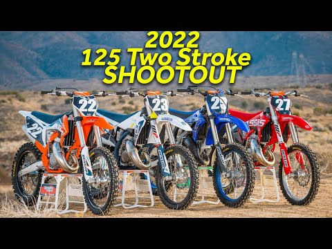 2022 125 Two Stroke Shootout - Motocross Action Magazine
