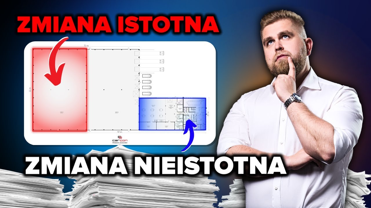 ZMIANY W TRAKCIE BUDOWY! Co możesz zrobić bez zgody urzędu? | Carcon