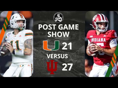 Post Game Show | Miami Hurricanes vs Indiana Hoosiers