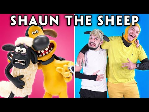 SHAUN THE SHEEP WITH ZERO BUDGET - Saturday Night Shaun | Shaun The Sheep Funny Animated Parody