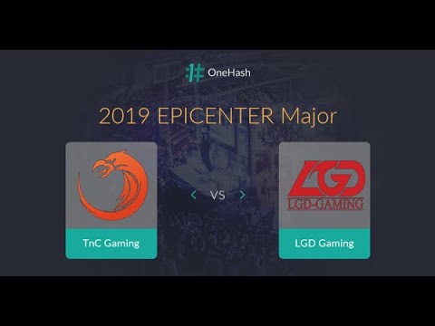 TNC Predator VS PSG.LGD BEST OF 3 EPICENTER MAJOR 2019