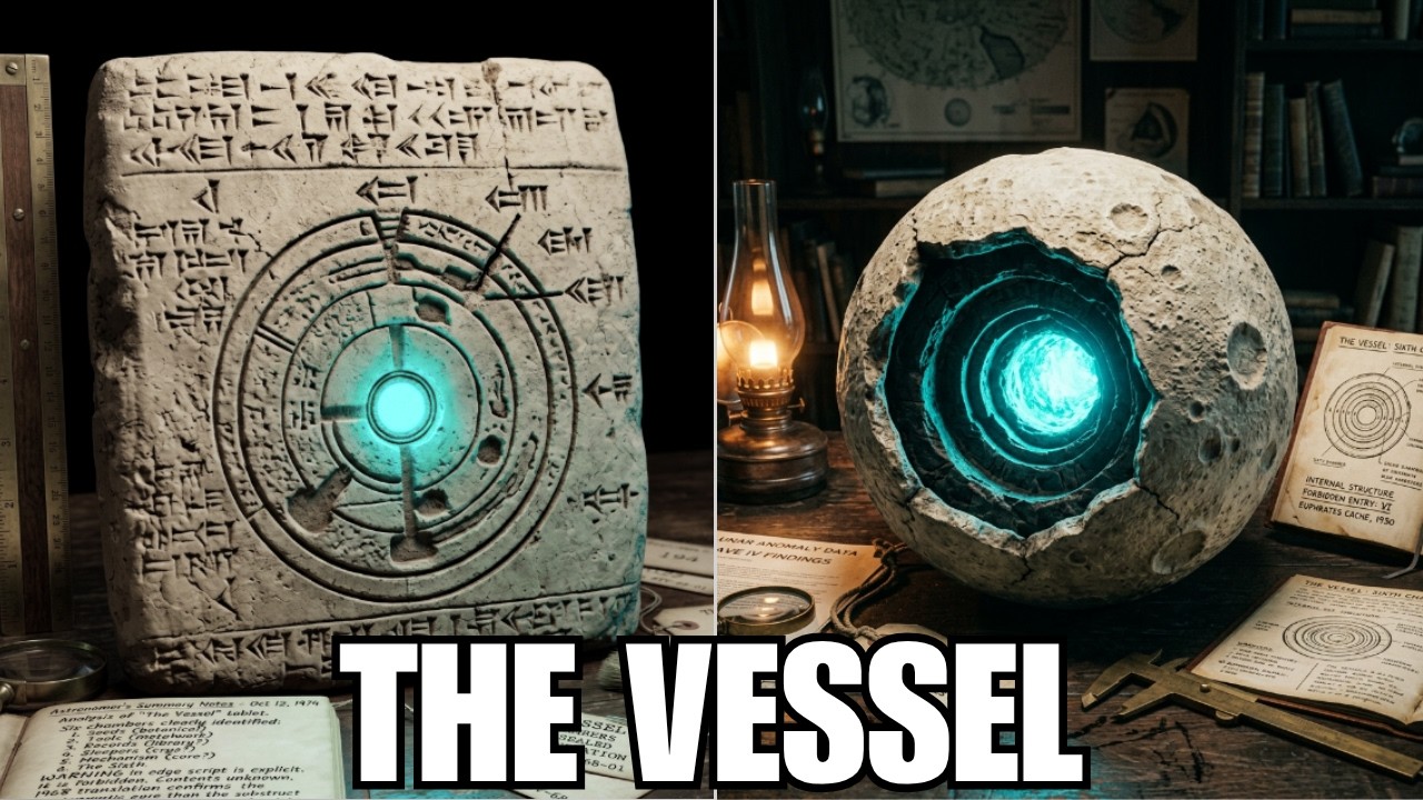 The Sumerian Tablet That Says the Moon Is Hollow on Purpose — And What It Stores