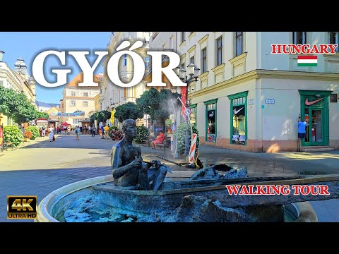 Exploring Győr: A Stunning 4K Walking Tour of Hungary's Hidden Gem