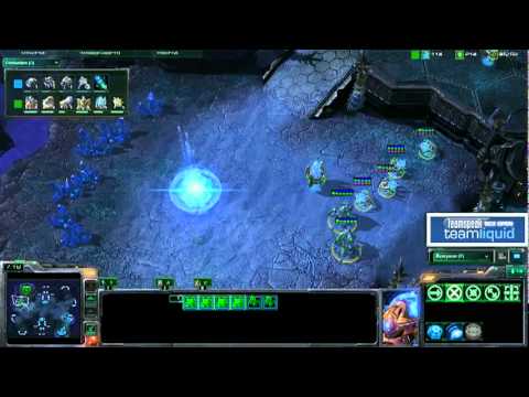 TeamSpeak TL SC2 Open #4 Semifinal 1 - Joe (P) vs Fuzer (T) G2