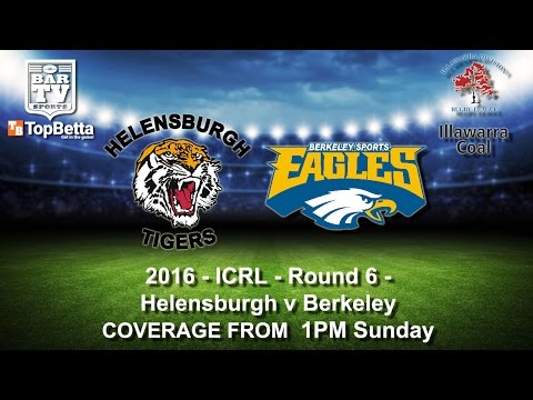 2016 ICRL - Round 6 - Helensburgh v Berkeley