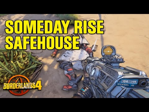 Someday Rise Safehouse | Borderlands 4 | As Rafa, Walkthrough, Gameplay, No Commentary, 4K