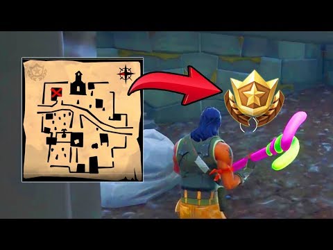 follow the treasure map found in snobby shores location week 5 treasure map fortnite challenges bull fortnite video dangdutan me - bull fortnite