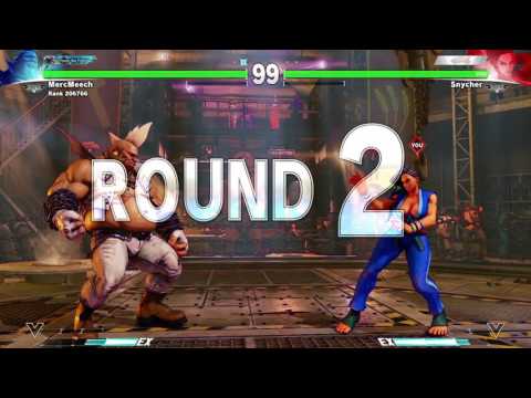 STREET FIGHTER V - Laura (Snycher) vs Birdie (MercMeech)
