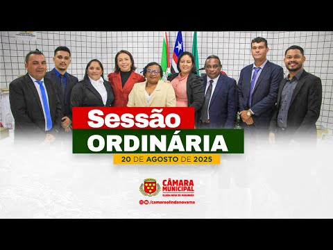 19ª Sessão Ordinária Deliberativa da Câmara Municipal de Olinda Nova do Maranhão  |  20/08/2025