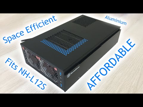 SilverStone Milo 10 Mini-PC-case, Mini-ITX - juodas