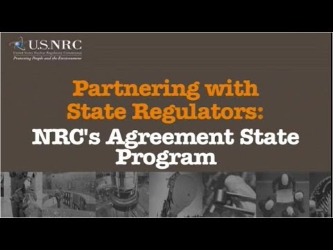 Partnering with State Regulators: NRC's Agreement State Program