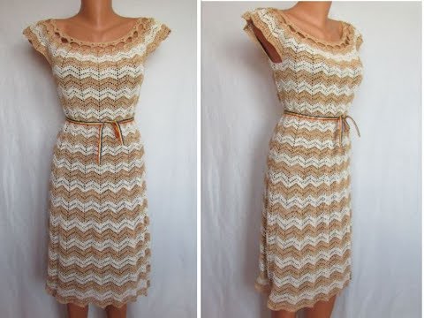 Cum crosetam rochie de vara Claudia -  PARTEA A III-A - Usor de facut