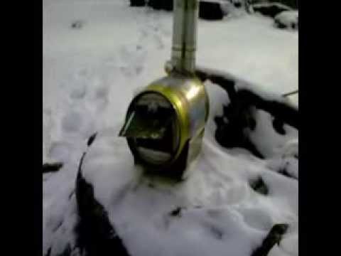 DekayLama --- DIY Zeltofen 2.0 --- aus einem 5l Bierfass