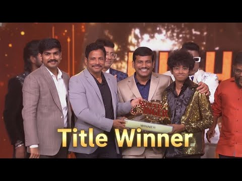 Super Singer Season 11 | Grand Finale Title Winner - Nikil
