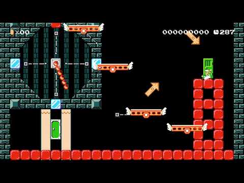 (Part3) 時計の針   Clock hands by AKUMUくん(♪) - Super Mario Maker 2 - No Commentary 1by 1bz