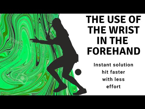Effortless Power- The role of the wrist in the forehand