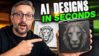 AI Laser Designs in Seconds vs Hours of Manual Work | xTool AIMAKE Real Test