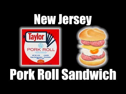 New Jersey Pork Roll Sandwich - Taylor Ham/Pork Roll