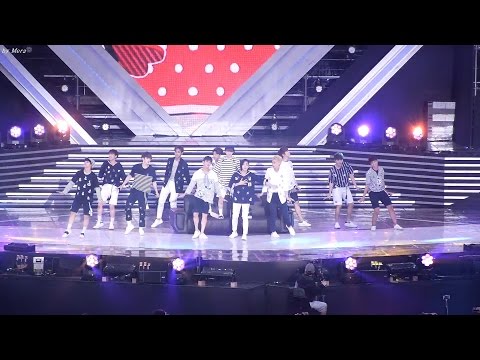 160604 세븐틴 (SEVENTEEN) 예쁘다 (Pretty U) [전체] 직캠 Fancam (2016드림콘서트) by Mera