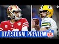 NFL Playoff Storylines: Loser of 49ers-Packers will have a NEW QB next year? | CBS Sports HQ