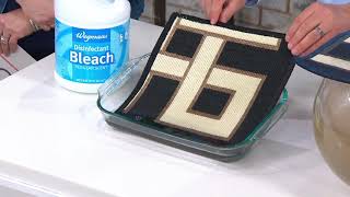 Veranda Living Greek Key Geo Border Indoor/Outdoor Rug or Runner on QVC