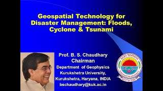 Geospatial Technology for Disaster Management: Floods, Cyclones and Tsunami