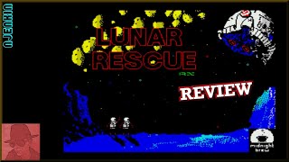 Lunar Rescue RX : Homebrew from 2023 - on the ZX Spectrum 128K !! with Commentary