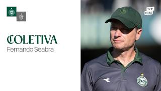 🎙️ COLETIVA | Coritiba 2x0 Atlético-MG | Entrevista com o técnico Fernando Seabra.