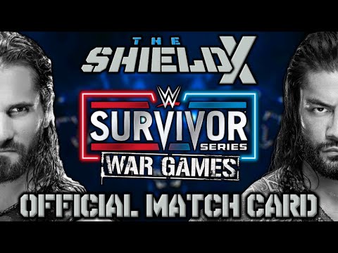 TEW 2020 Challenge Run - Survivor Series 2022 Official Match Card